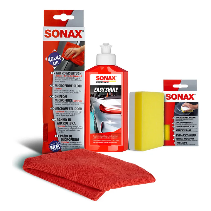 Kit Removedor De Rayas Sonax Easy Shine + Esponja Aplicadora 1