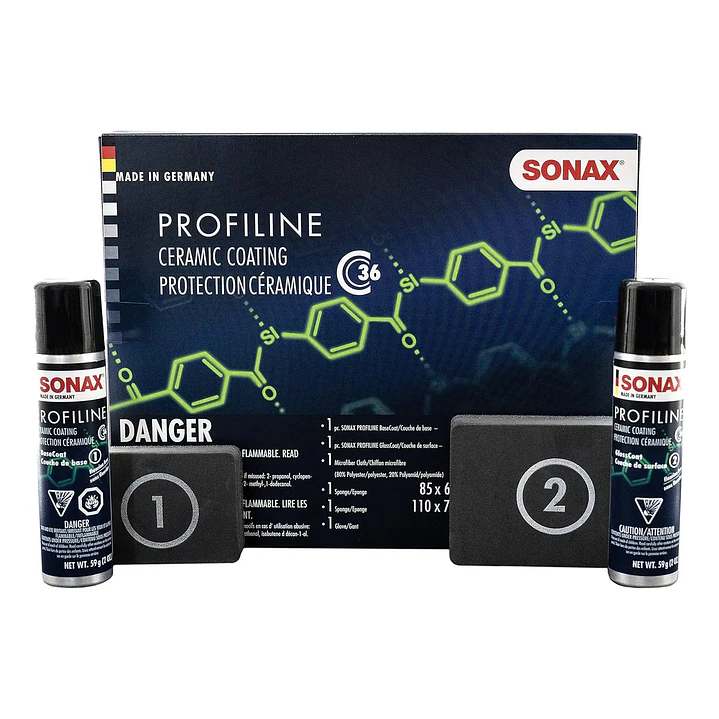 Kit Sellador Ceramico Sonax Profiline Ceramic Coating Cc36 2