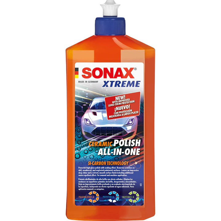 Sonax Xtrem Cera Polish Ceramica Pule Repele Agua 3 En 1 1