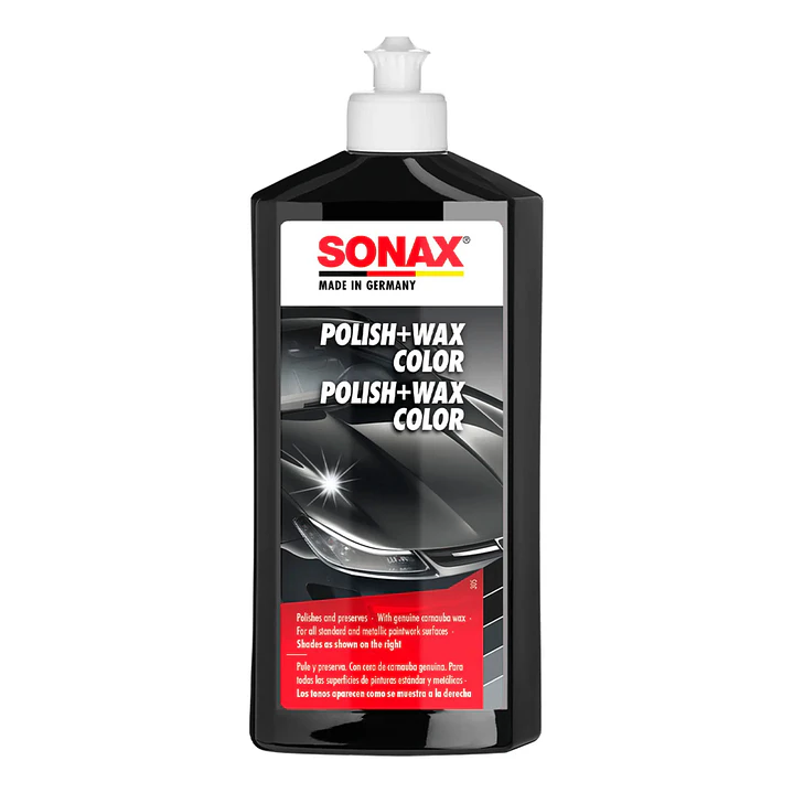 Sonax Polish & Wax Abrillantador Y Cera Color Negro 500 Ml 1