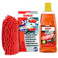 Pack Esponja Microfibra Auto Doble Cara + Shampoo Sonax - Miniatura 1