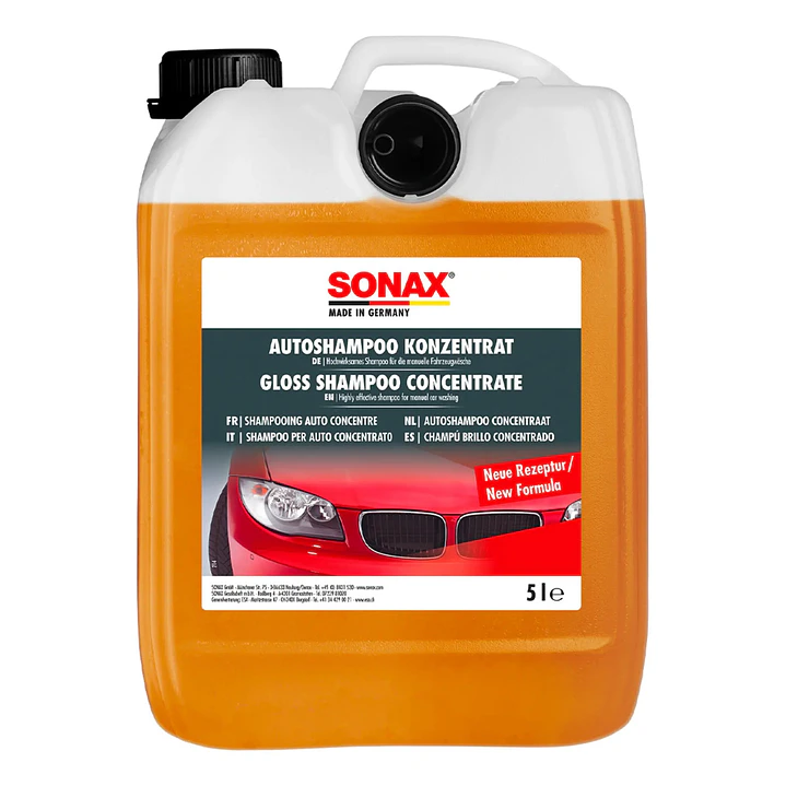 Bidon Shampoo Concentrado Sonax 5 Lt Ideal Snow Foam 1