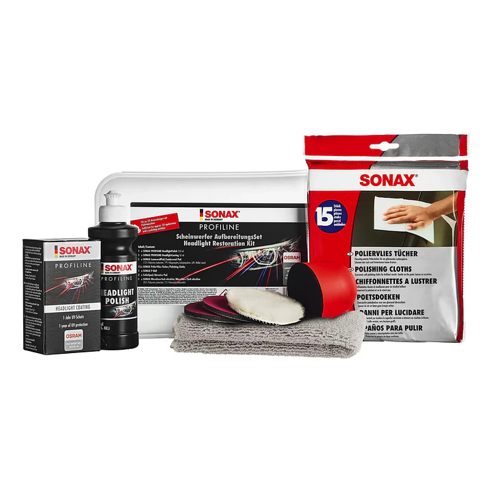 Kit Renovador De Opticos - Focos Sonax 325 Ml 1