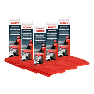 Pack 5 Unids Paño De Microfibra 40x40 Auto Sonax