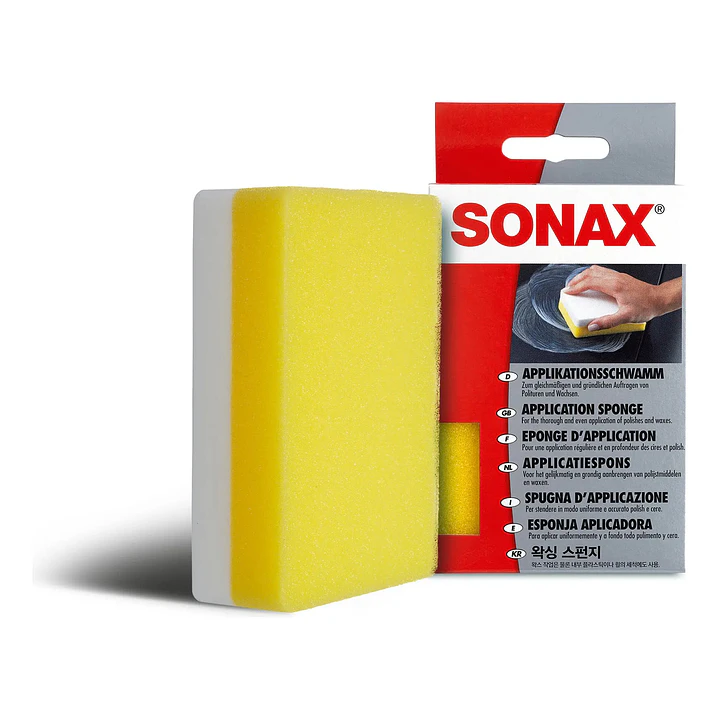 Esponja Aplicadora Ceras Renovadores Sonax 1
