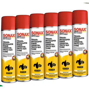 Pack X6 Limpiacarburador Spray Sonax 400 Ml