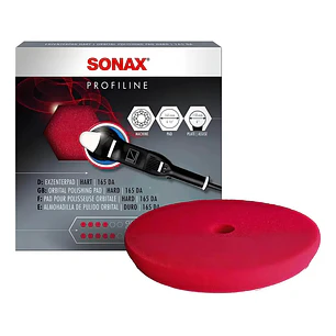 Pad Sonax Rojo Corte Alto 6.5 Pulgadas 165 Mm