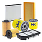 KIT FILTROS PARA Nissan NP300 2.5 2016 2017 2018 2019 2020 - Miniatura 2
