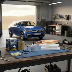 Kit Filtros Para Citroen C-elysee 1.6 Hdi Diese 2013 2014