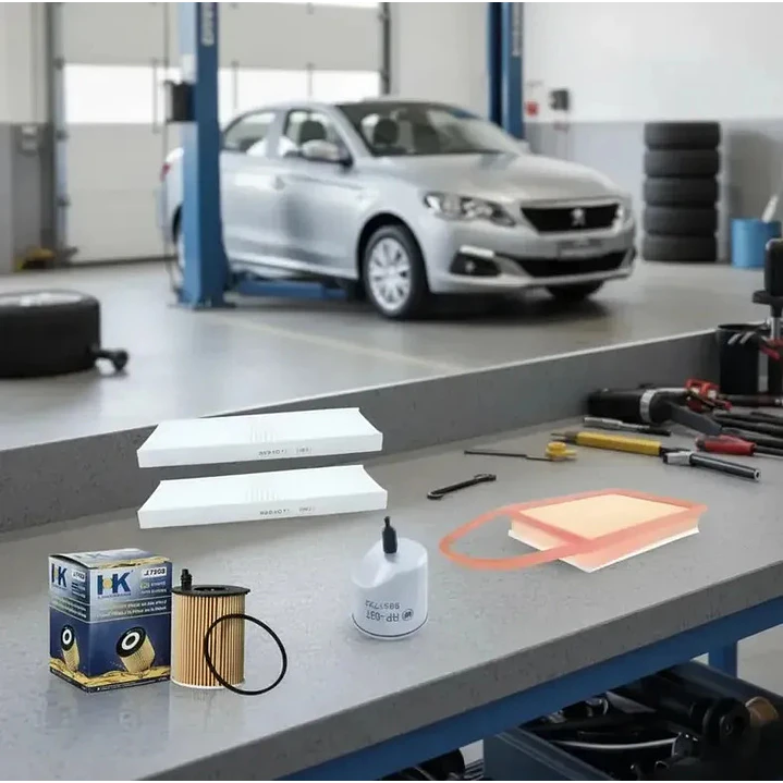 Kit Filtros Para Peugeot 301 1.6 Hdi Turbo 2013 2014 2015 1