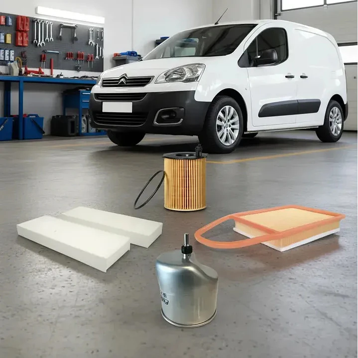 Kit Filtros Para Peugeot Partner 1.6 Hdi Dv6 2012 2013 2014 2