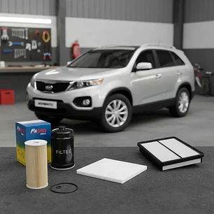 Kit Filtros Para Kia Sorento 2.2 D4hb Diesel 2012