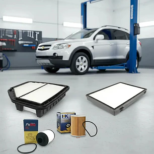 Kit Filtros Para Chevrolet Captiva 2.0 2007 2008 2009 2010