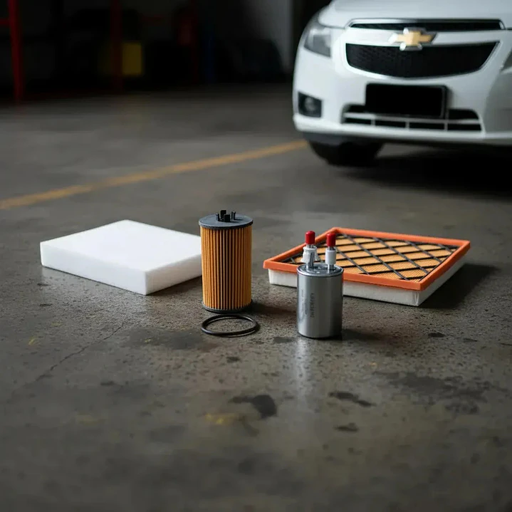 Kit Filtros Para Chevrolet Cruze 1.8 2010 2011 2012 2013 4