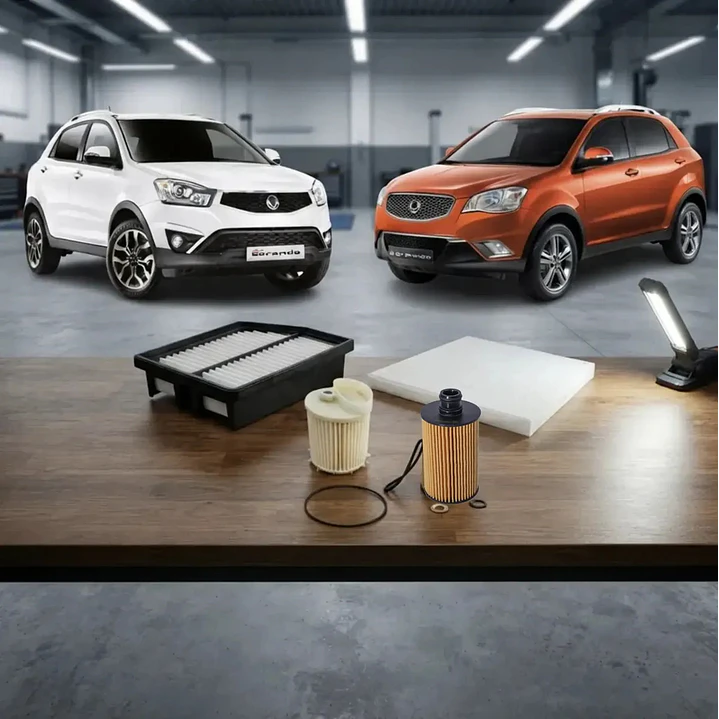 Kit Filtros Para Ssangyong Korando 2.0 D20dt Diesel 2015 1