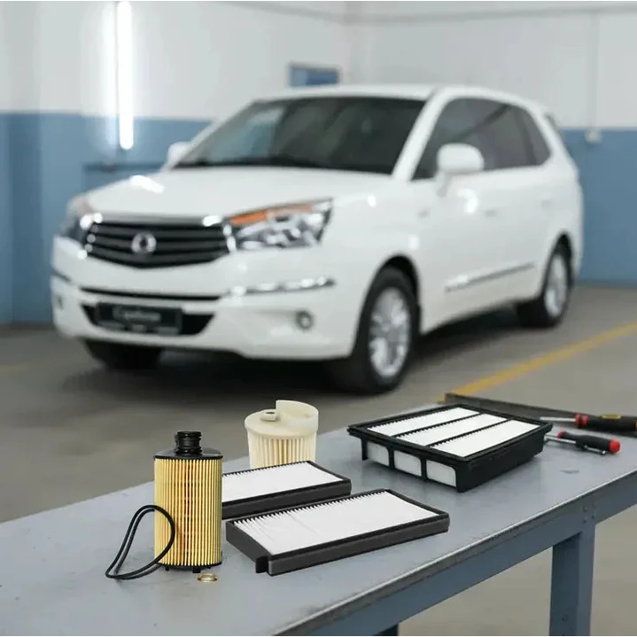 Kit Filtros Para Ssangyong Stavic 2.0 2013 2014 2015 2016 1