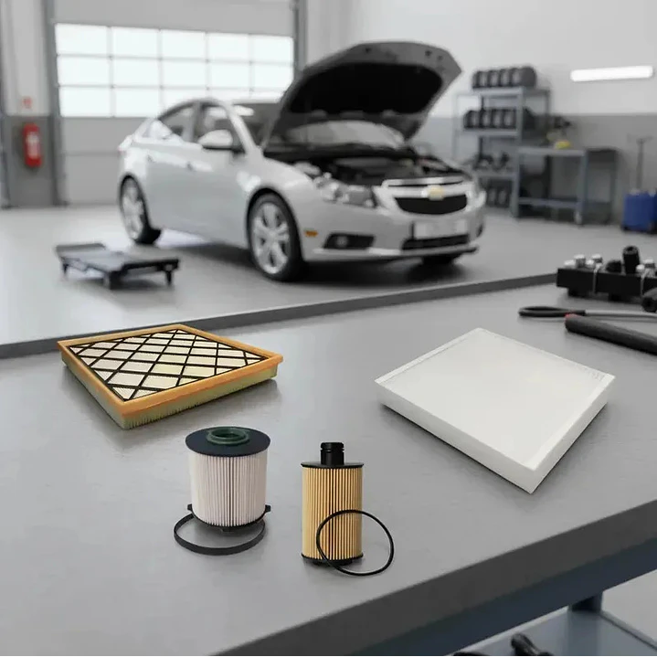 Kit Filtros Para Chevrolet Cruze 2.0 2015 2016 2017 3