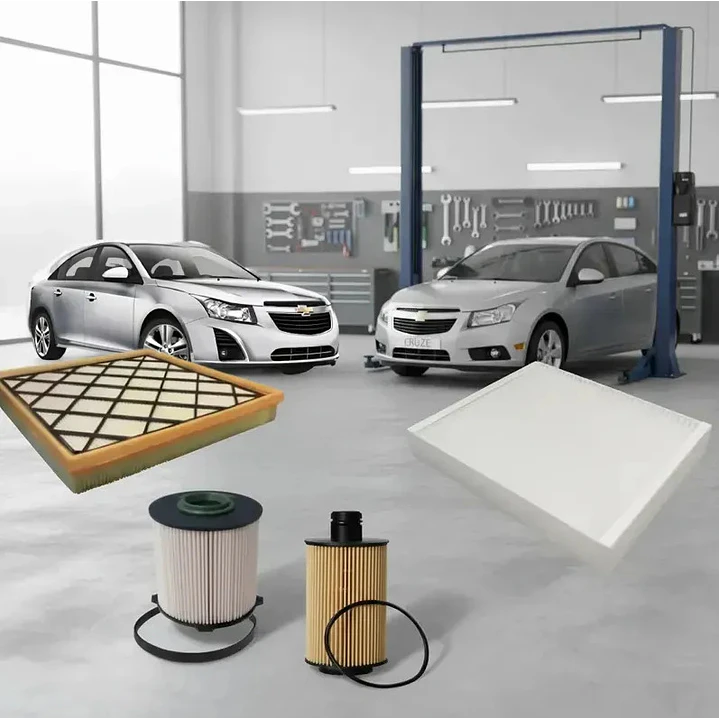 Kit Filtros Para Chevrolet Cruze 2.0 2015 2016 2017 4