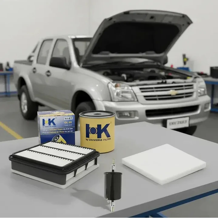 Kit Filtros Para Chevrolet Dmax 2.4 C24ne 2005 2006 2007 2