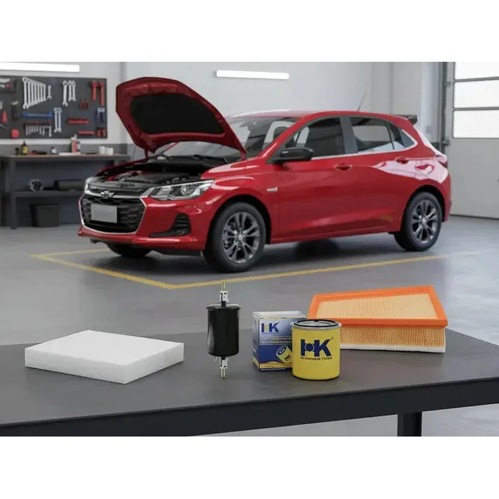 Kit Filtros Para Chevrolet Onix 1.2 Turbo 2019 2020 2021 1