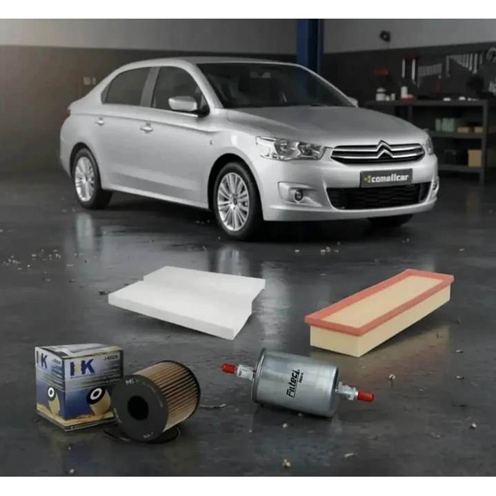 Kit Filtros Para Citroen C-elysee 1.6 Tu5jp 2019 3