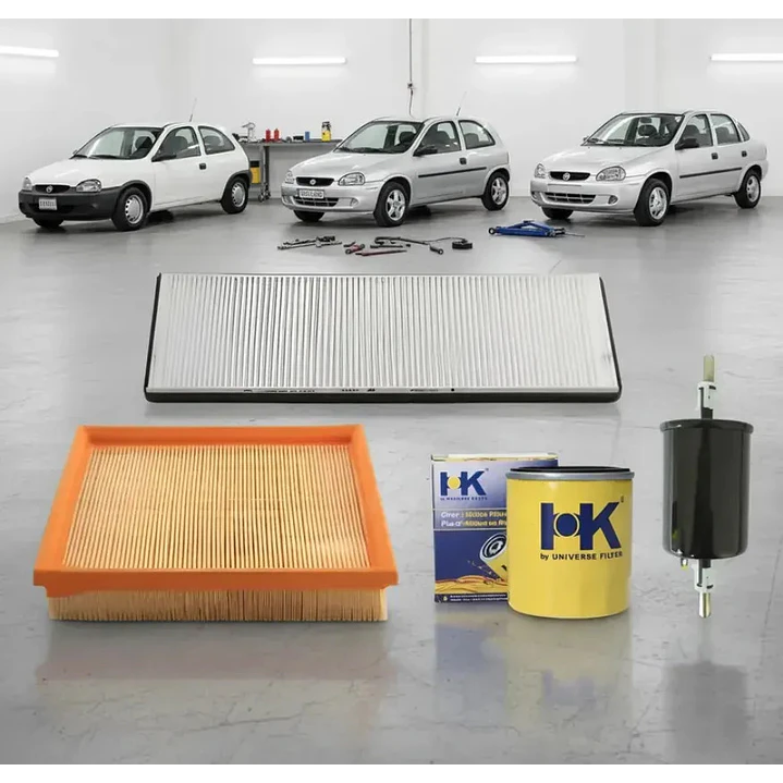 Kit Filtros Para Chevrolet Corsa 1.6 2004 2005 2006 2007 1
