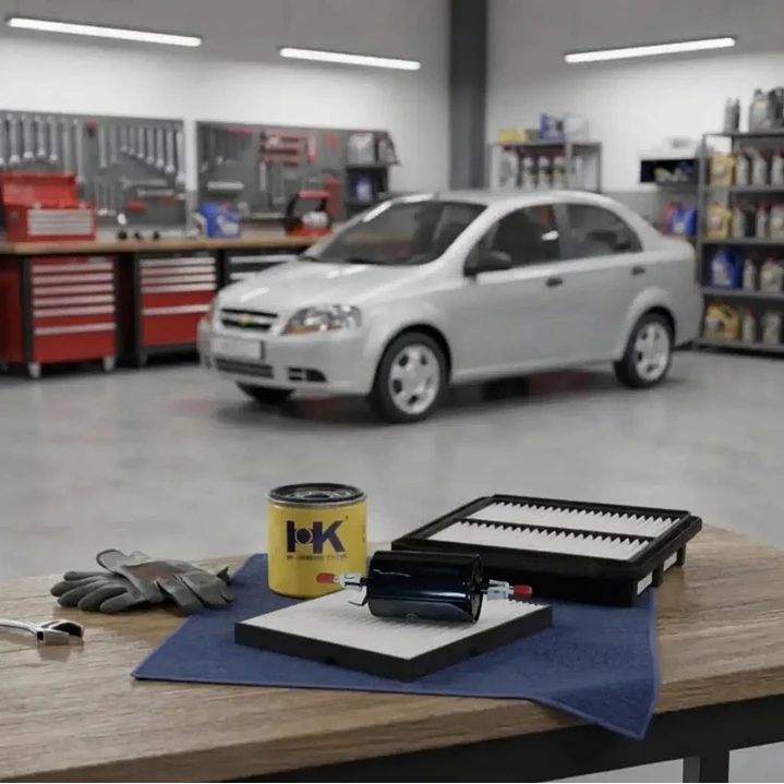 Kit Filtros Para Chevrolet Aveo 1.4 2009 2010 2011 2012 2013 4
