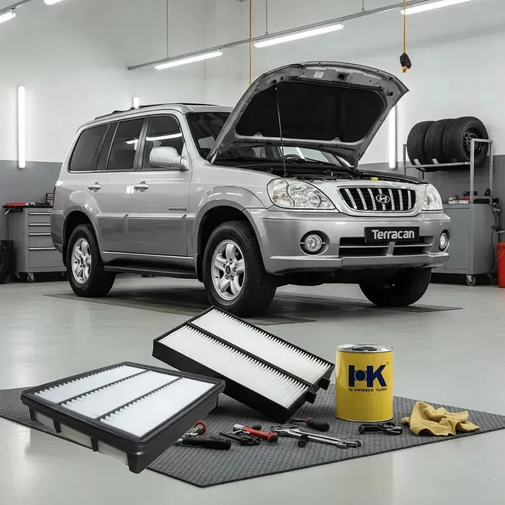 Kit Filtros Para Terracan 2.9 J3 2008 2009 2010 2011 1