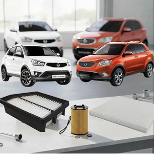 Kit Filtros Para SSANGYONG KORANDO 2.0 2018