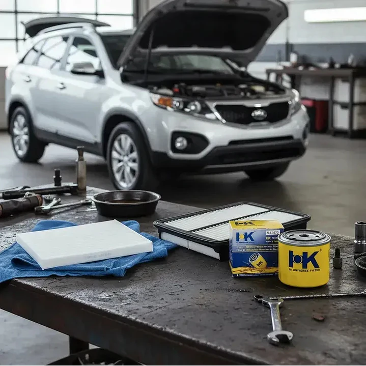 Kit Filtros Para Kia Sorento 2.4 G4ke 2010 2011 2012 2013 1