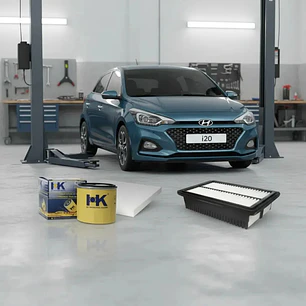 Kit Filtros Para Hyundai I20 1.4 2016 2017 2018 2019 2020