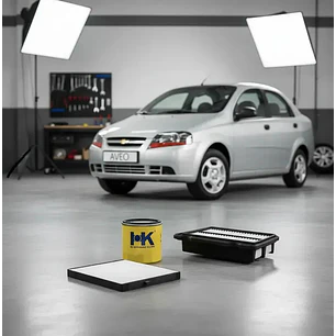 Kit Filtros Para Aveo 1.4 2004 2005 2006 2007 2008 2009 2010