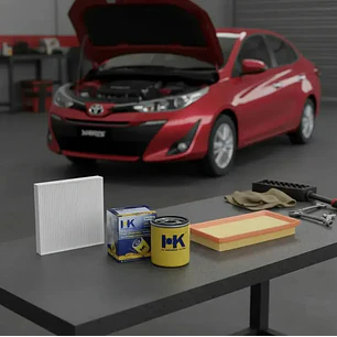 Kit Filtros Para TOYOTA Yaris 1.5 2nrfe 2022 2023