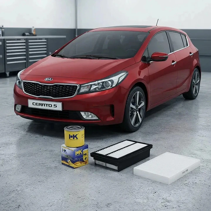 Kit Filtros Para Kia Cerato 5 1.6 G4fg 2016 2017 2018 2019 2