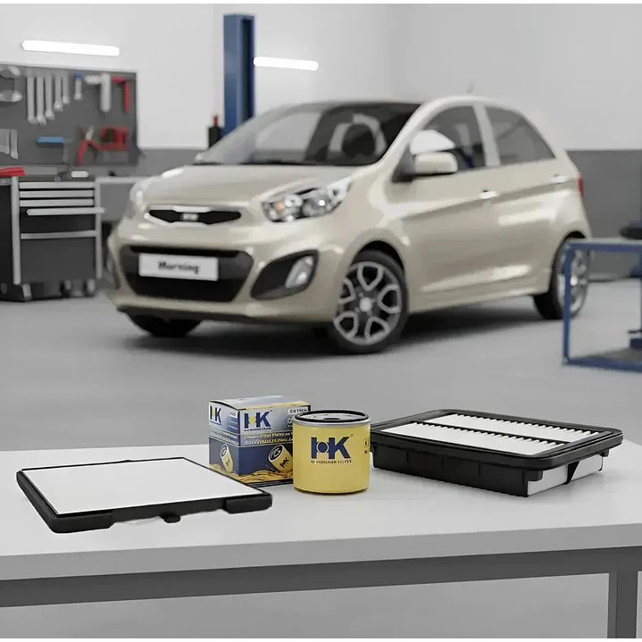 Kit Filtros Para Kia Morning 1.2 G4la 2012 2013 2014 2015 1
