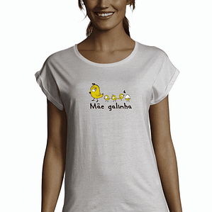 t-shirt mãe galinha . dia da mãe