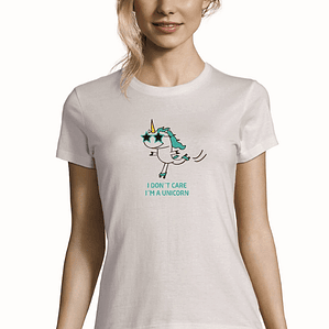 t-shirt I don't care I'm a unicorn