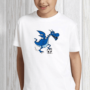 t-shirt criança dragão fcp