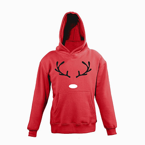 t-shirt criança de Natal rena Rudolfo