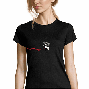 t-shirt we are connected 2 . dia dos namorados