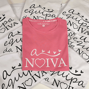 t-shirt a noiva . despedida de solteiro