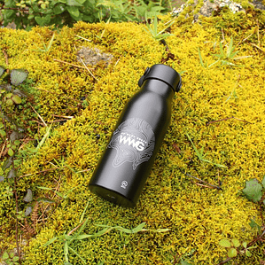 Garrafa de alumínio reciclado (700ml) - preto