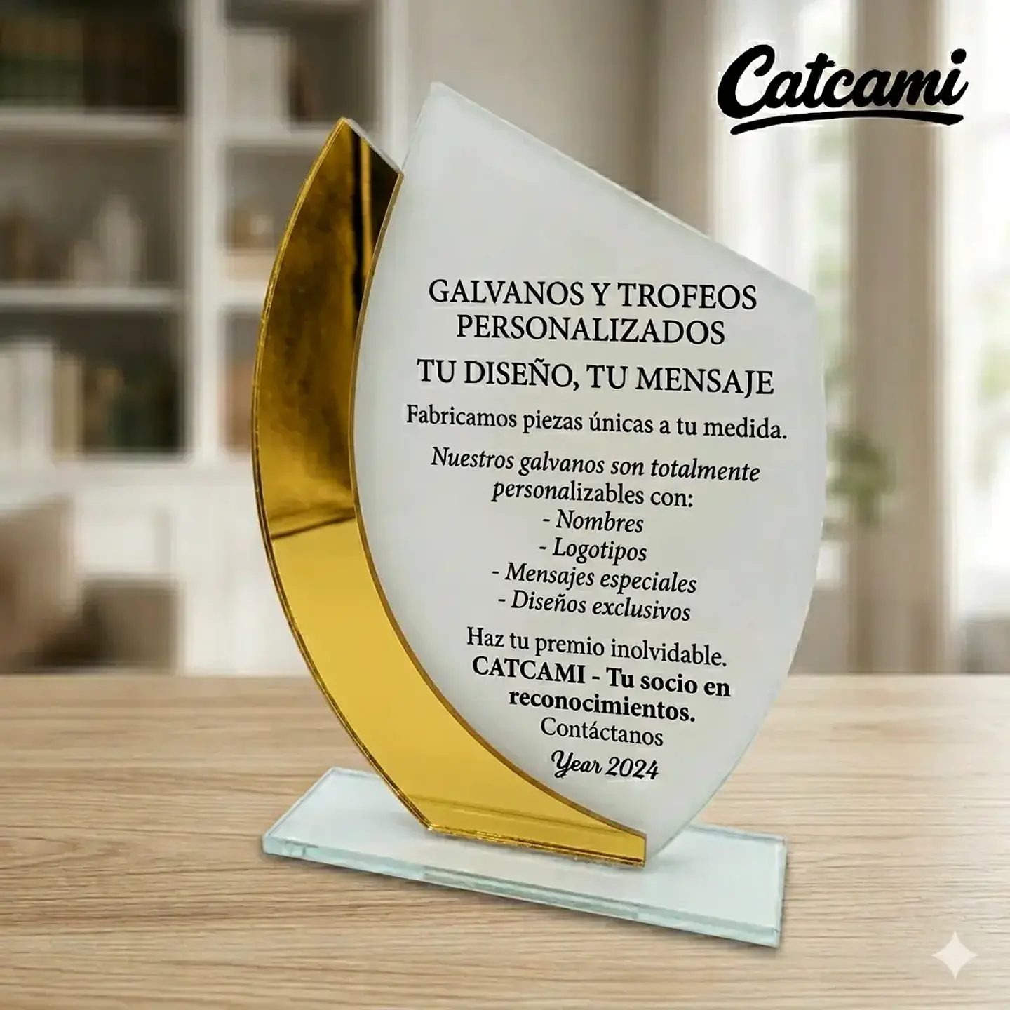 Galvano acrilico 19cm 2