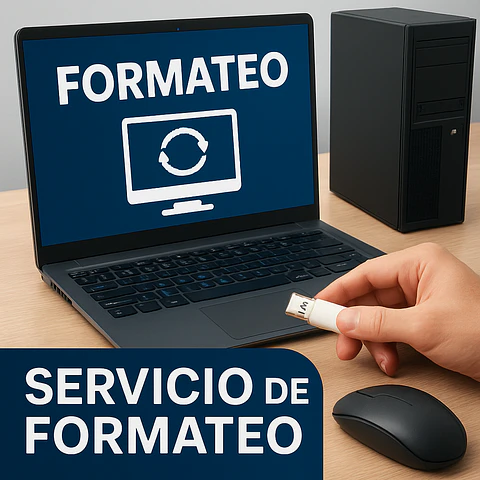 Formateo de computadoras