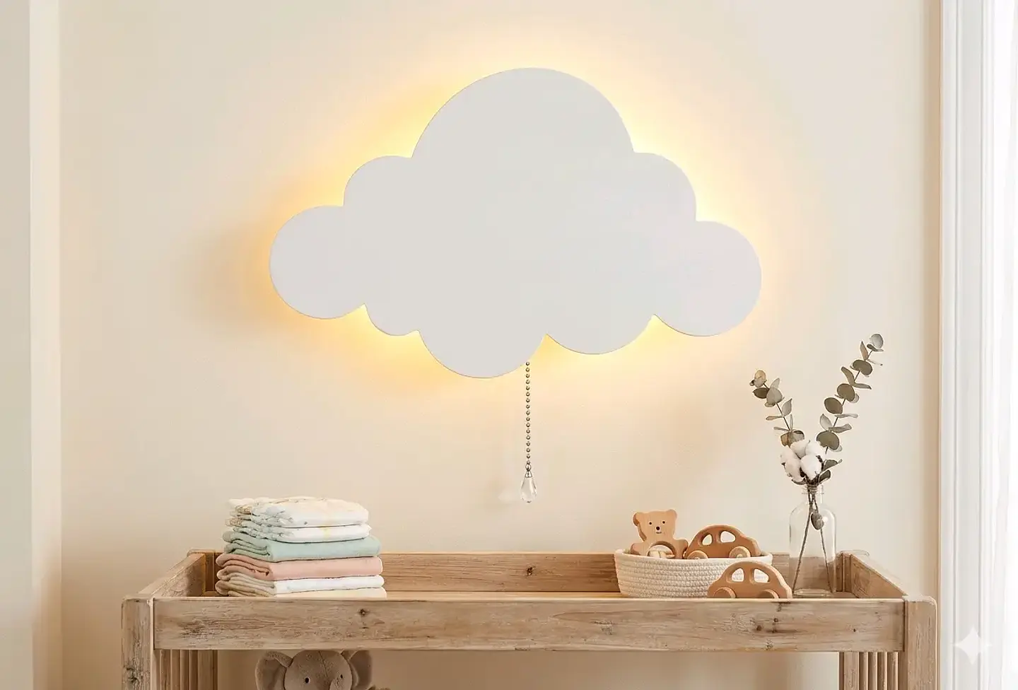 Nubes Decorativas De 35cm sin luz 1