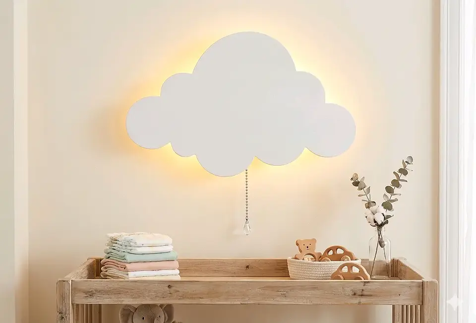 Nubes Decorativas De 35cm sin luz 1