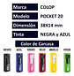 Timbre colop tamaño 14x38mm - Miniatura 1