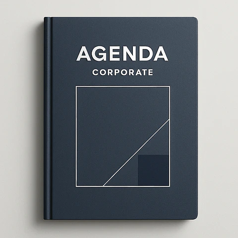 AGENDA COORPORATIVA CON HOJAS DECORATIVAS IMPRESAS TAMAÑO A5