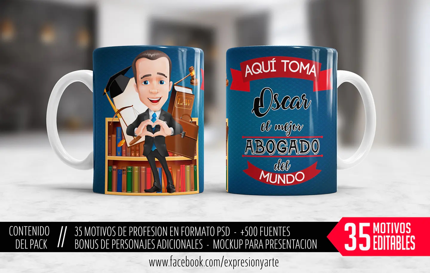 Tazon para abogado 1