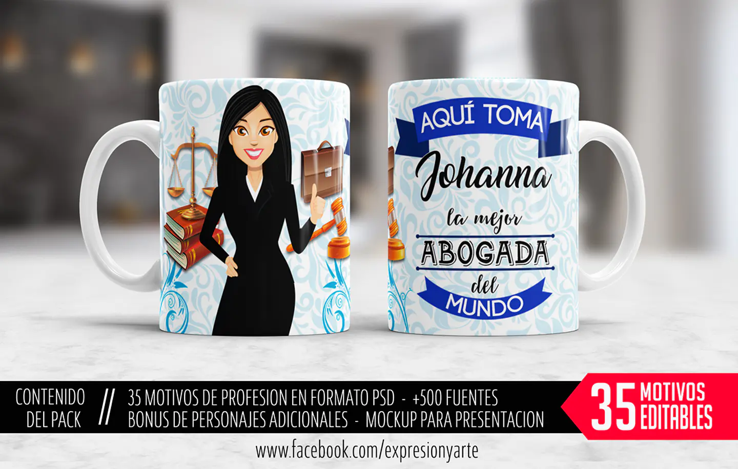 Tazon para abogado 2